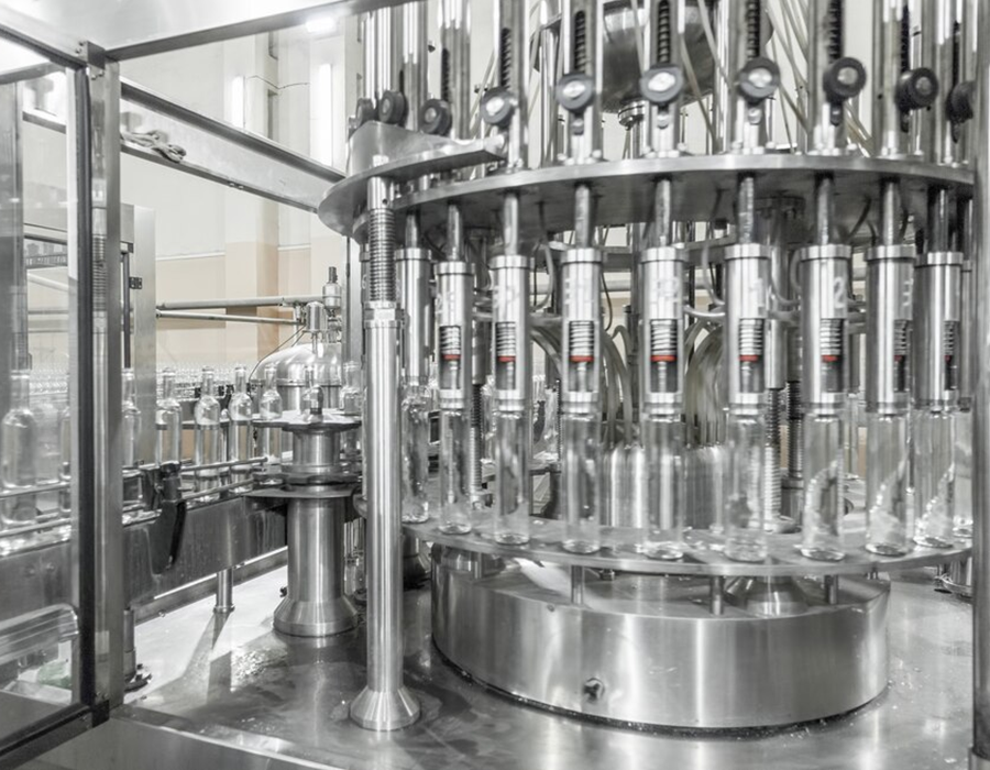 Automatic Glass Bottling Plant